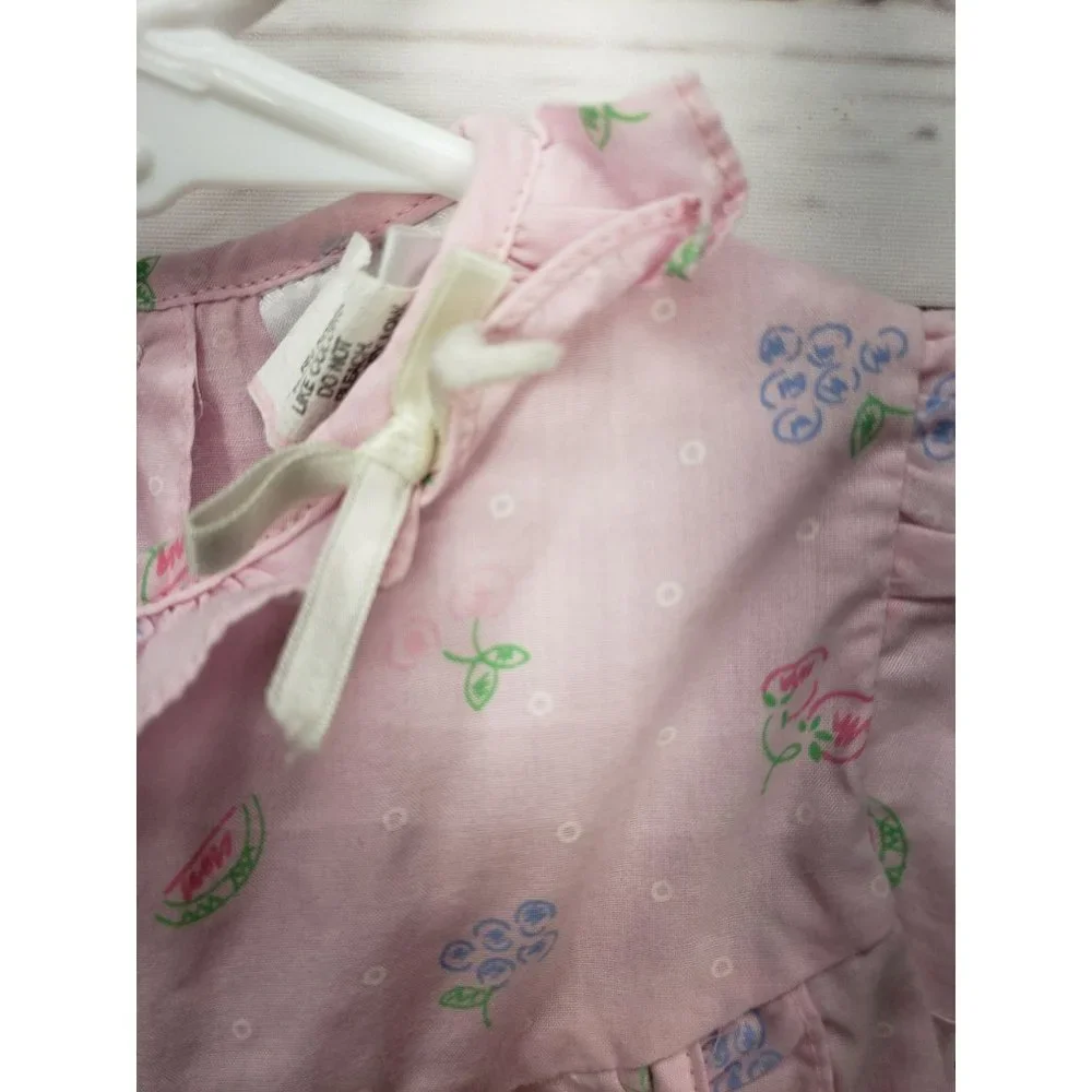 Mayfair Pink Floral 0-6‎ Months Baby Girl Romper